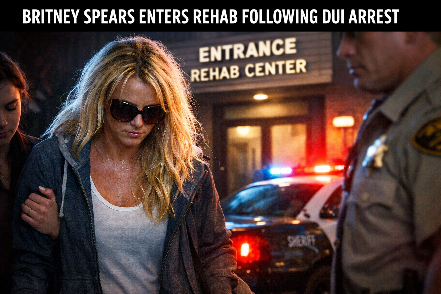 britney spears enters rehab following dui arrest