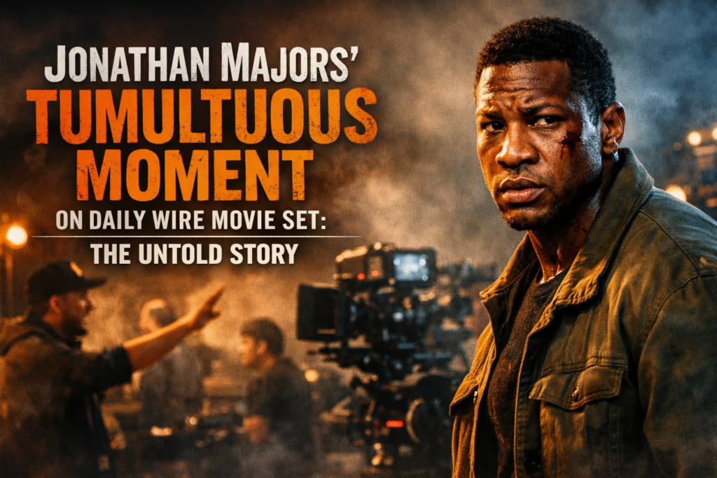 Jonathan Majors’ Tumultuous Moment on Daily Wire Movie Set: The Untold Story