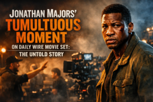 Jonathan Majors Tumultuous Moment On Daily Wire Movie Set 300x200