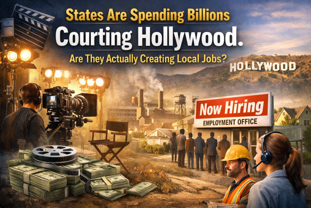 States Are Spending Billions Courting Hollywood. Are They Actually Creating Local Jobs?
