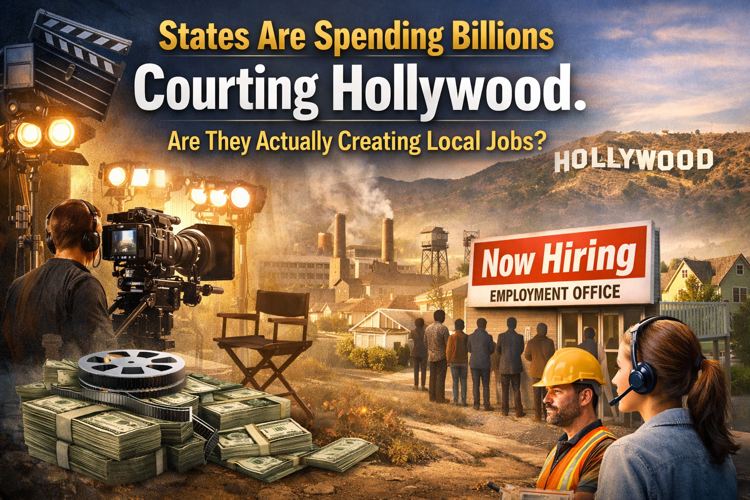 states are spending billions courting hollywood. are they actually creating local jobs?