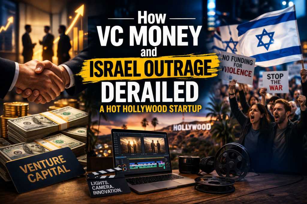 How VC Money and Israel Outrage Derailed a Hot Hollywood Startup
