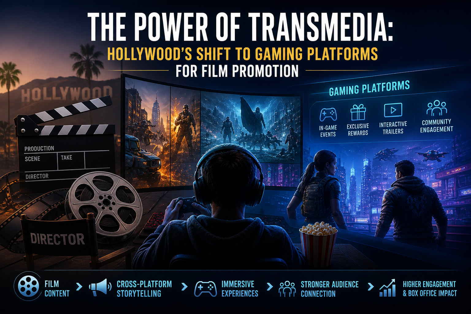 the power of transmedia hollywood's shift to gaming platforms for film promotion